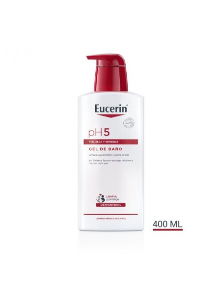 EUCERIN PH5 GEL DE BAÑO PIEL SECA Y SENSIBLE 400ML