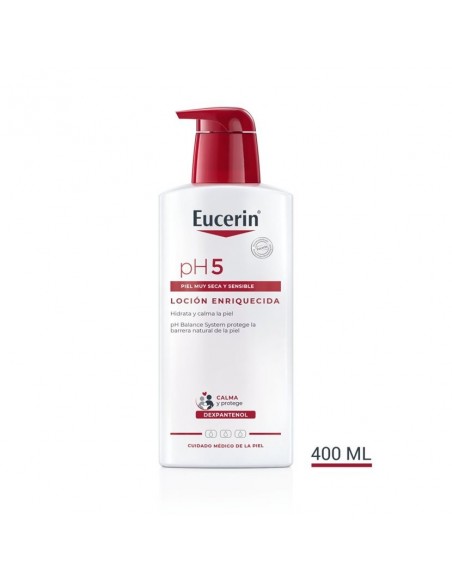 EUCERIN PH5 LOCIÓN ENRIQUECIDA PIEL SECA Y SENSIBLE 400ML