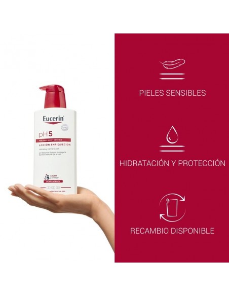 EUCERIN PH5 LOCIÓN ENRIQUECIDA PIEL SECA Y SENSIBLE 400ML