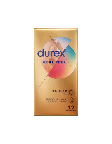 DUREX PRESERVATIVO REAL FEEL 12UDS