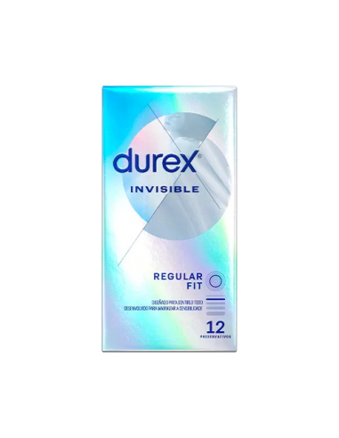 DUREX PRESERVATIVOS INVISIBLE ULTRA FINO 12UDS