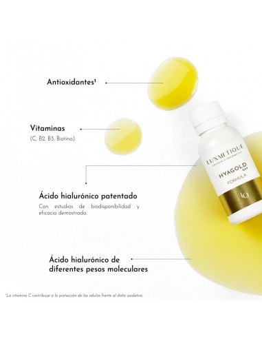 LUXMETIQUE FORMULA HYAGOLD  15 VIALES...