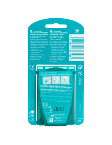 COMPEED AMPOLLAS SURTIDO 5UNDS