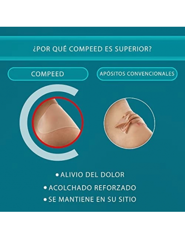 COMPEED AMPOLLAS SURTIDO 3 TAMAÑOS PACK AHORRO 10UDS