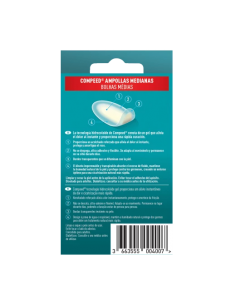 COMPEED AMPOLLAS TALLA MEDIANA PACK AHORRO 10UDS 2
