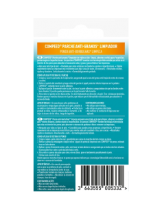 COMPEED PARCHE ANTIGRANOS LIMPIADOR TRIPLE ACCIÓN 7UDS 2