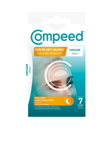 COMPEED PARCHE ANTIGRANOS LIMPIADOR TRIPLE ACCIÓN 7UDS