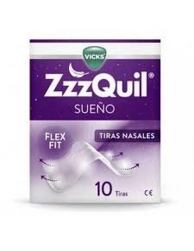 ZZZQUIL SUEÑO  10 TIRAS NASALES