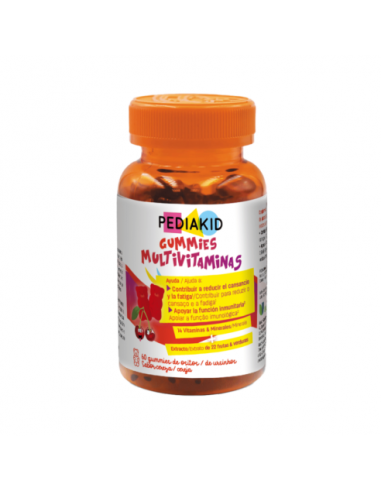 PEDIAKID GOMINOLAS MULTIVITAMINAS  60...