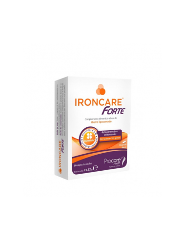 IRONCARE FORTE  30 CAPSULAS