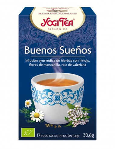 YOGI TEA BUENOS SUEÑOS 17 BOLSITAS