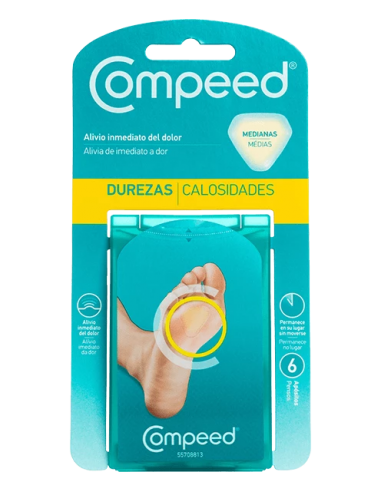 COMPEED DUREZAS MEDIANAS 6UDS