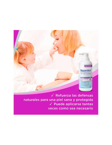 BEPANTHOL SENSICONTROL CREMA EMOLIENTE 400ML