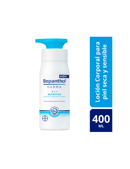BEPANTHOL DERMA LOCIÓN CORPORAL DIARIA NUTRITIVA 400ML