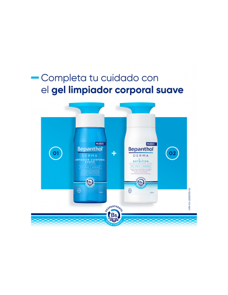 BEPANTHOL DERMA LOCIÓN CORPORAL DIARIA NUTRITIVA 400ML