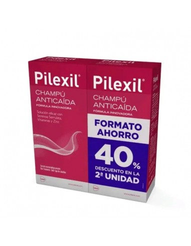 PILEXIL DUPLO CHAMPU ANTICAIDA 500 ML...