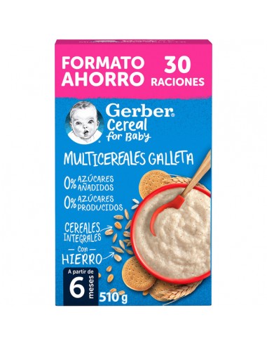 GERBER MULTICEREALES GALLETA 0% 0%...