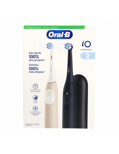 Oral-B iO 2 Pack Doble Rosa y Negro