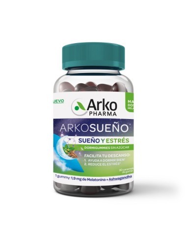 Arkosueño Sueño y Estrés 30 Gummies