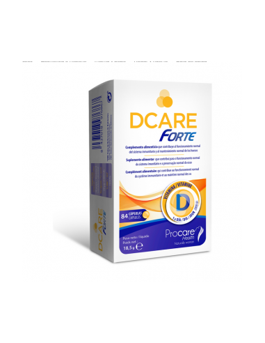 DCARE FORTE  84 CAPSULAS