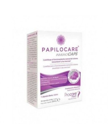 PAPILOCARE INMUNOCAPS  30 CAPSULAS