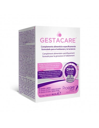 GESTACARE  60 CAPSULAS