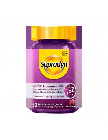 Supradyn Sueño Gummies 30 caramelos...