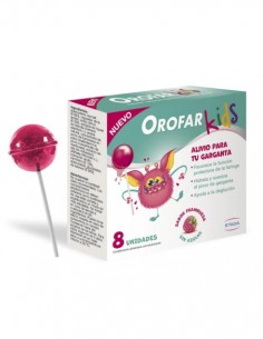 OROFAR KIDS 8 PIRULETAS