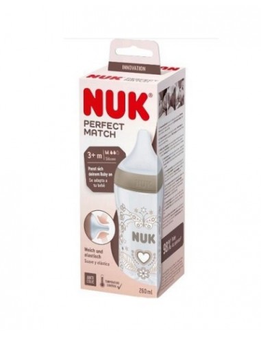 NUK Perfect Match Biberón Corazón 260...