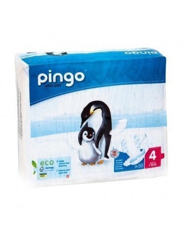 PAÑAL ECOLOGICO PINGO T4  7-18 KG