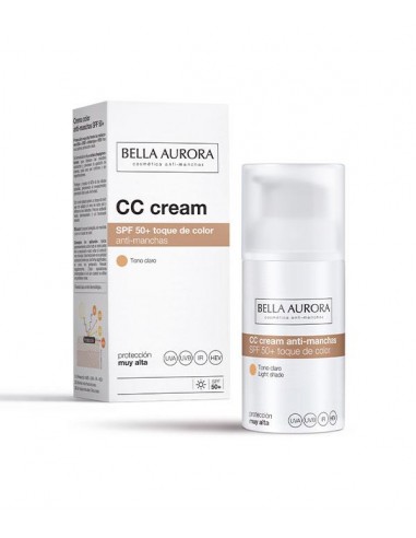 BELLA AURORA CC CREAM ANTIMANCHAS SPF...