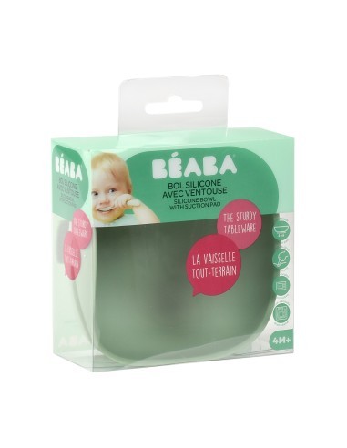 BEABA BOL SILICONA CON VENTOSA  +4M...