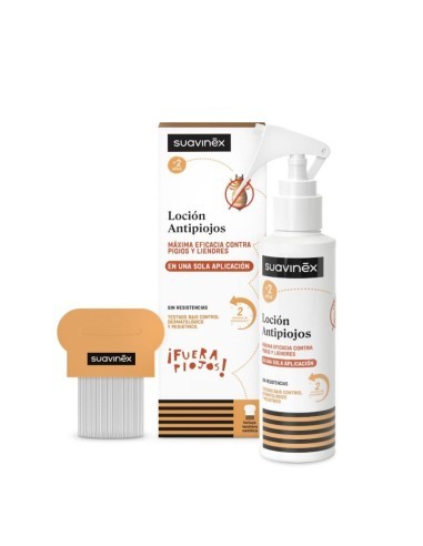 Suavinex Loción Antipiojos 125 ml con...