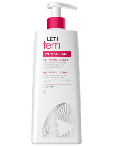 LETIFEM GEL ÍNTIMO DIARIO 500ML
