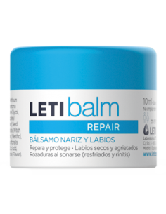 LETIBALM BÁLSAMO REPARADOR NARIZ Y LABIOS 10ML