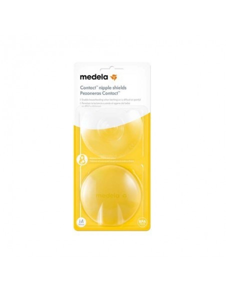 MEDELA PEZONERA CONTACT LACTANCIA TALLA M 20MM 2UDS