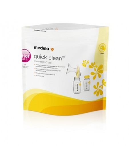 MEDELA BOLSAS PARA MICROONDAS QUIK CLEAN 5UDS