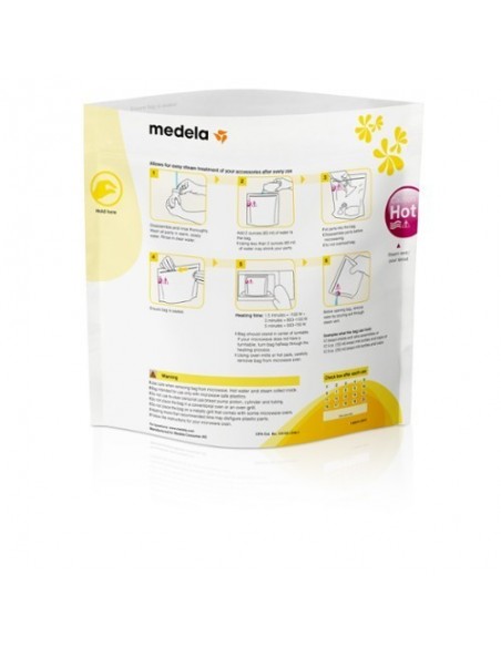 MEDELA BOLSAS PARA MICROONDAS QUIK CLEAN 5UDS