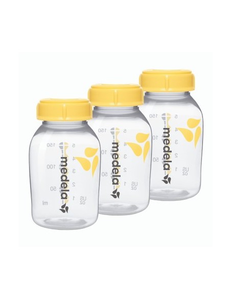 MEDELA BOTELLA ALMACENAMIENTO LECHE MATERNA 150ML 3UDS