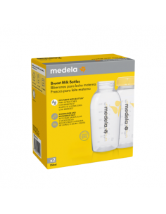 MEDELA BOTELLA ALMACENAMIENTO LECHE MATERNA 250ML 2UDS 2