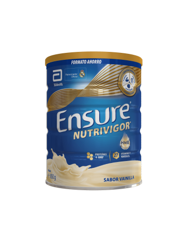ENSURE NUTRIVIGOR POLVO SABOR VAINILLA 850GR