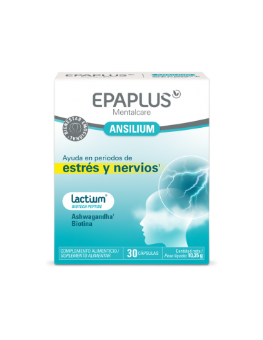 EPAPLUS MENTALCARE ANSILIUM 30 CÁPSULAS