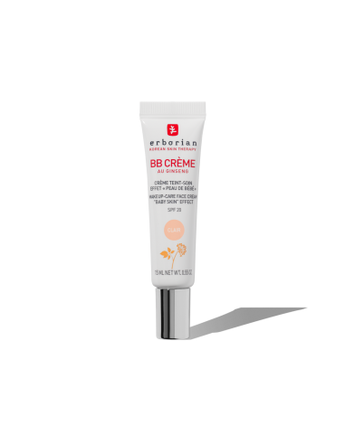ERBORIAN BB CRÈME CLAIR GINSENG CLAIR SPF20 15ML