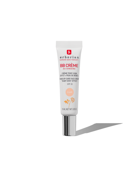 ERBORIAN BB CRÈME CLAIR GINSENG CLAIR SPF20 15ML