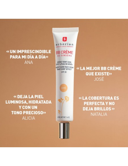 ERBORIAN BB CRÈME CLAIR GINSENG CLAIR SPF20 15ML