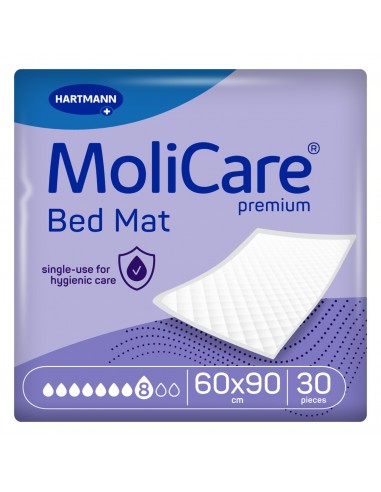 MOLICARE PREMIUM BEDMAT 8 GOTAS 60 X 90CM 30UDS