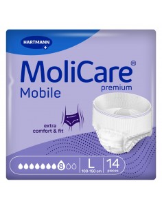 MOLICARE PREMIUM MOBILE 8 GOTAS TALLA L 14UDS