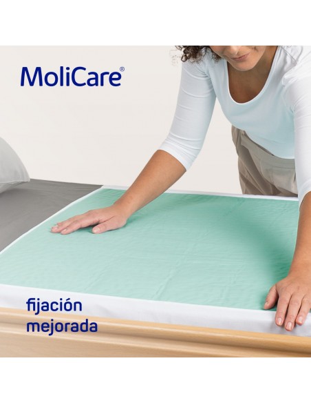 MOLICARE EMPAPADOR TEXTIL LAVABLE BED MAT 85 X 75CM 1UND