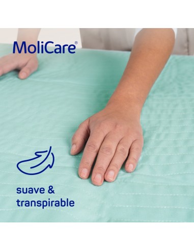 MOLICARE EMPAPADOR TEXTIL LAVABLE BED MAT 85 X 75CM 1UND