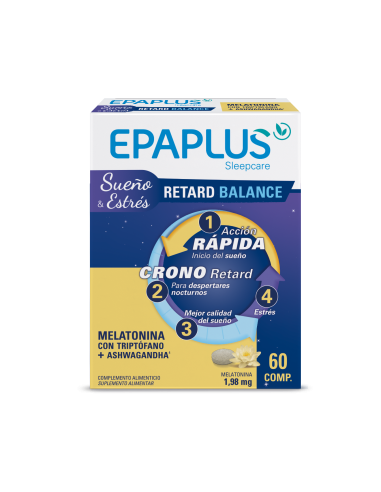 EPAPLUS SLEEPCARE MELATONINA RETARD BALANCE 60 COMP